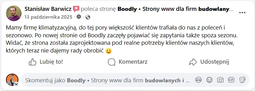 Polecenie Boodly — Stanisław Barwicz