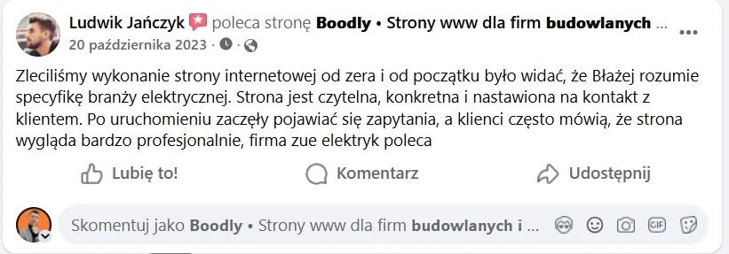 Polecenie Boodly — Ludwik Jańczyk